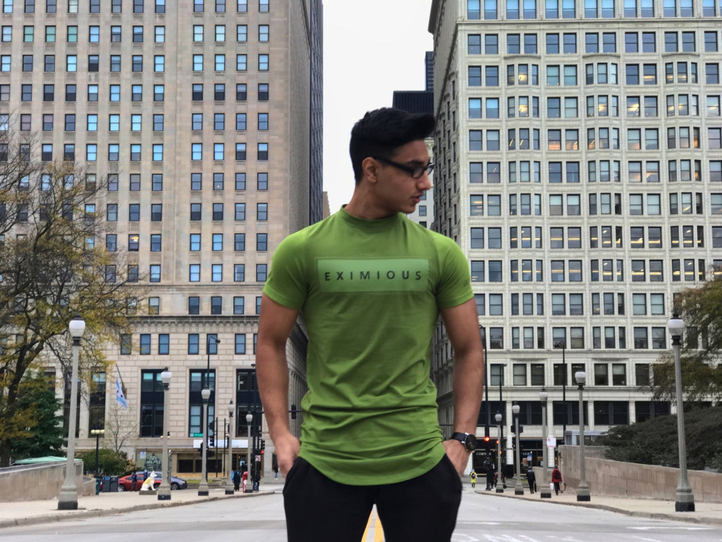 Green Scoop Tee