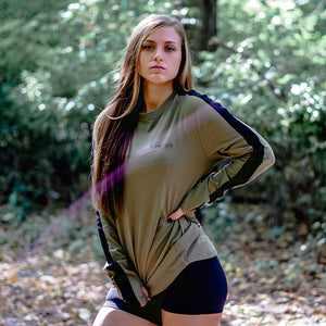 Striped Olive Long Sleeve